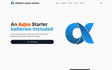 AlfaDev Astro Starter