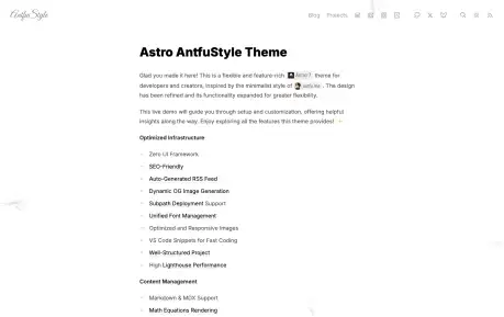 Astro AntfuStyle