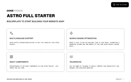 Astro Full Starter