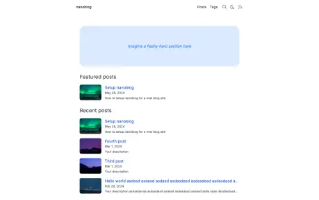Nanoblog