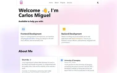 Portfolio Demo 1