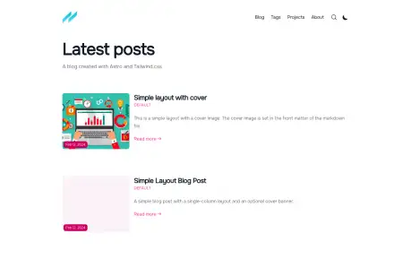 Tailwind Astro Starting Blog